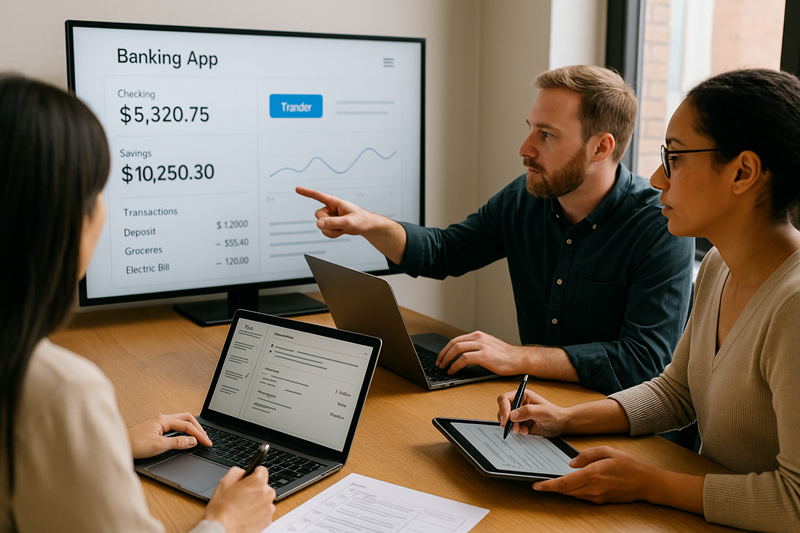 UX Researcher diskutieren Ergebnisse