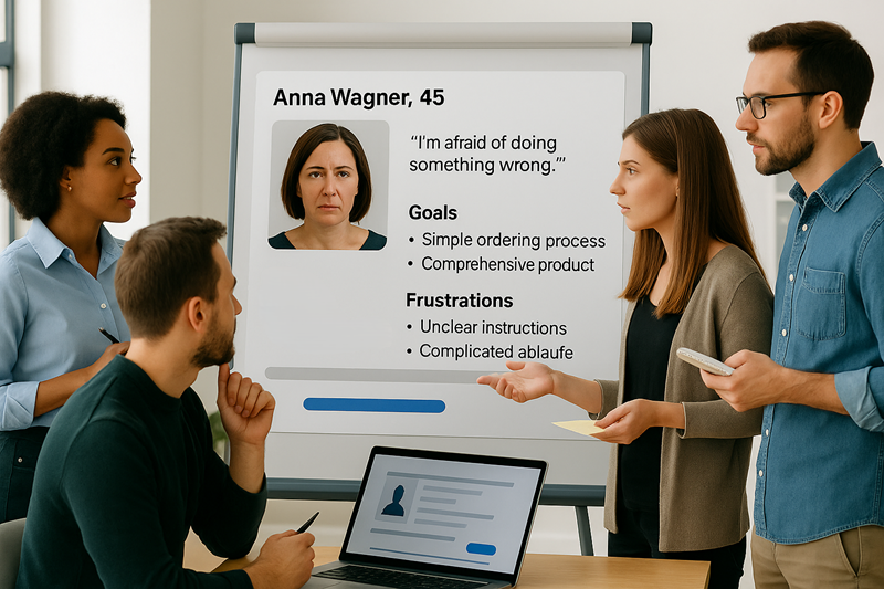 Personas in the UX team